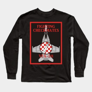 VFA-211 Fighting Checkmates - F/A-18 Long Sleeve T-Shirt